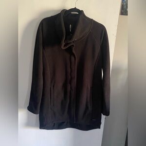 Mondetta SP zip up black fleece midweight jacket